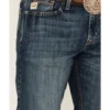 Cinch Men's Jesse Medium Stonewash Performance Stretch Slim Straight Jeans