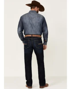 Ariat Men's M5 Newcastle Marshall Dark Wash Stretch Straight Leg Jeans