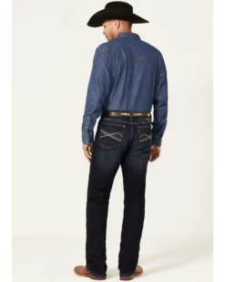 Wrangler 20X Men's Cobalt Dark Wash Stretch Slim Straight Jeans 6 Wrangler 20X Men's Cobalt Dark Wash Stretch Slim Straight Jeans -Men's Western Denim Store 2000359713 416 P3