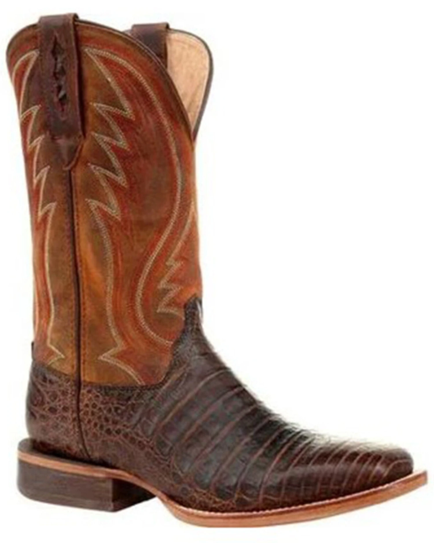 Durango Men's Arena Pro Exotic Caiman Skin Western Boots - Square Toe 7 Durango Men's Arena Pro Exotic Caiman Skin Western Boots - Square Toe - Image 7