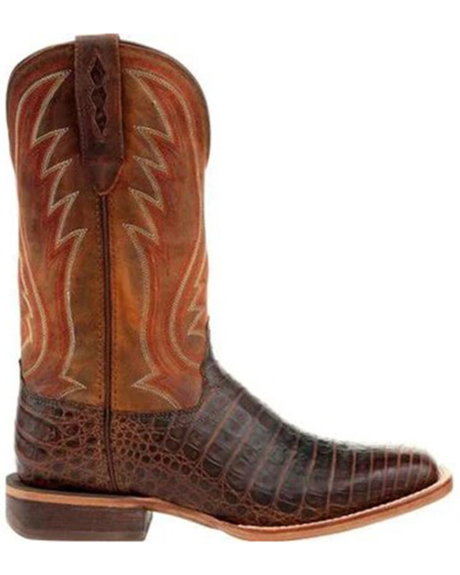 Durango Men's Arena Pro Exotic Caiman Skin Western Boots - Square Toe 3 Durango Men's Arena Pro Exotic Caiman Skin Western Boots - Square Toe - Image 3