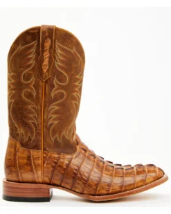 Cody James Men's Caiman Cognac 12" Exotic Western Boots - Broad Square Toe 12 Cody James Men's Caiman Cognac 12" Exotic Western Boots - Broad Square Toe -Men's Western Denim Store 2000366182 280 P2