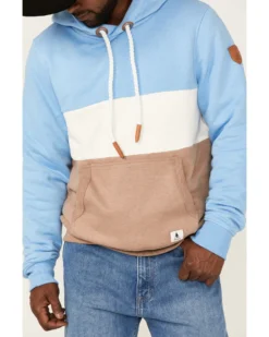 Wanakome Men's Rivera Colorblock Pullover Hooded Sweatshirt -Men's Western Denim Store 2000366256 915 P3