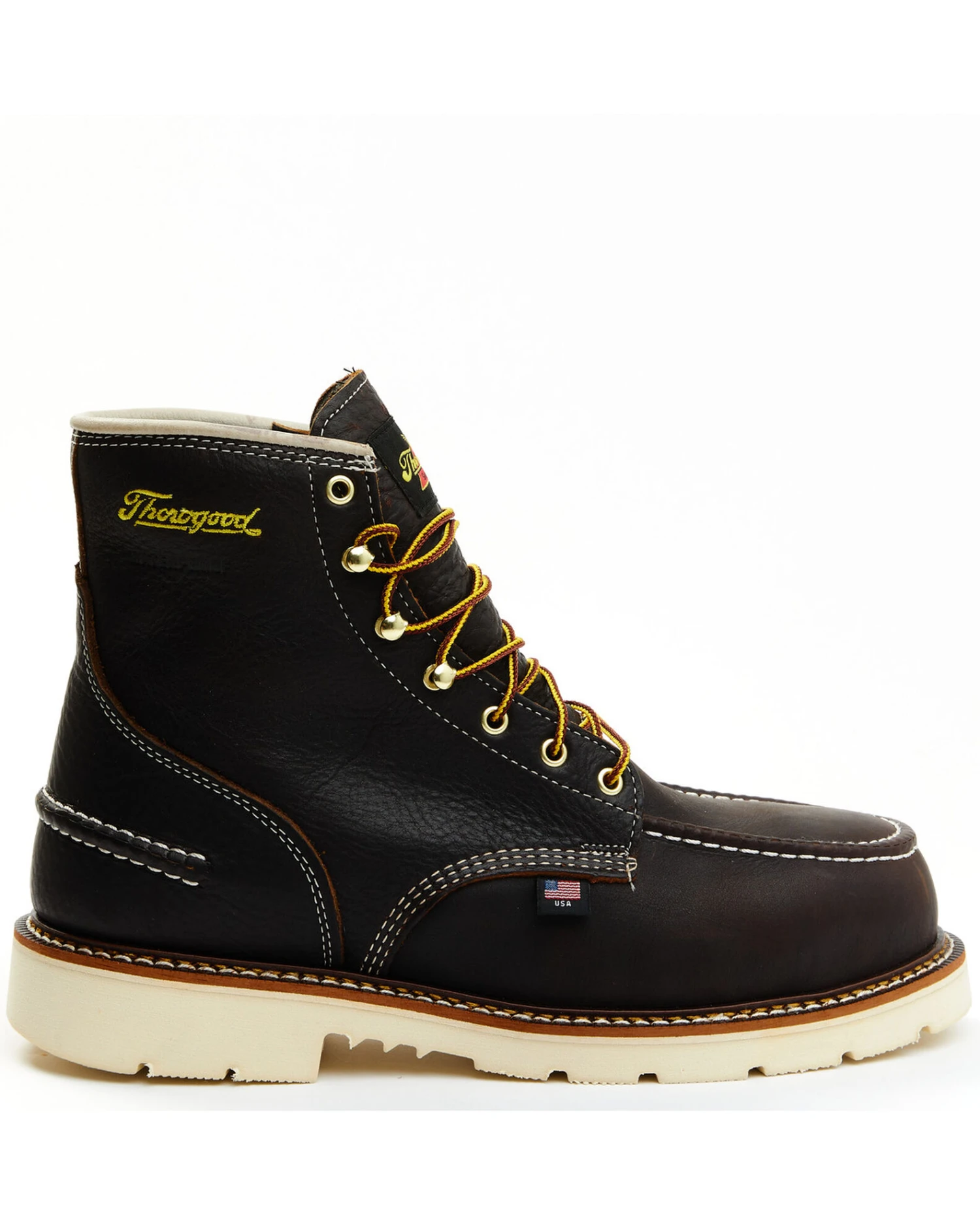 Thorogood Men's Briar Pitstop 6" Work Boot - Steel Toe 5 Thorogood Men's Briar Pitstop 6" Work Boot - Steel Toe - Image 5