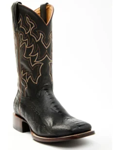 Cody James Men's Exotic Ostrich Leg Western Boots - Broad Square Toe -Men's Western Denim Store 2000371852 001 P1