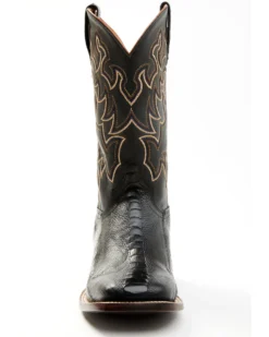 Cody James Men's Exotic Ostrich Leg Western Boots - Broad Square Toe