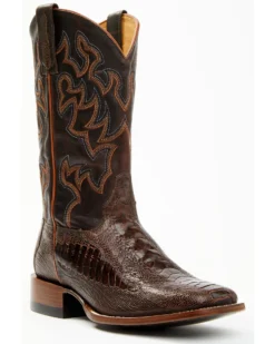 Cody James Men's Antique Cafe Ostrich Leg Exotic Western Boots - Broad Square Toe -Men's Western Denim Store 2000371853 200 P1