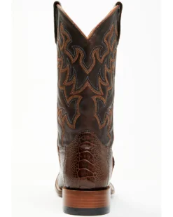 Cody James Men's Antique Cafe Ostrich Leg Exotic Western Boots - Broad Square Toe -Men's Western Denim Store 2000371853 200 P5