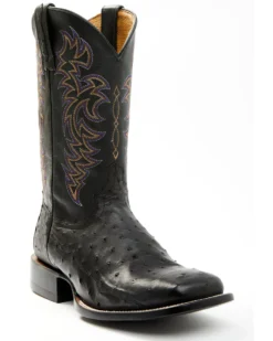 Cody James Men's Exotic Full-Quill Ostrich Western Boots - Broad Square Toe 10 Cody James Men's Exotic Full-Quill Ostrich Western Boots - Broad Square Toe -Men's Western Denim Store 2000371860 001 P1