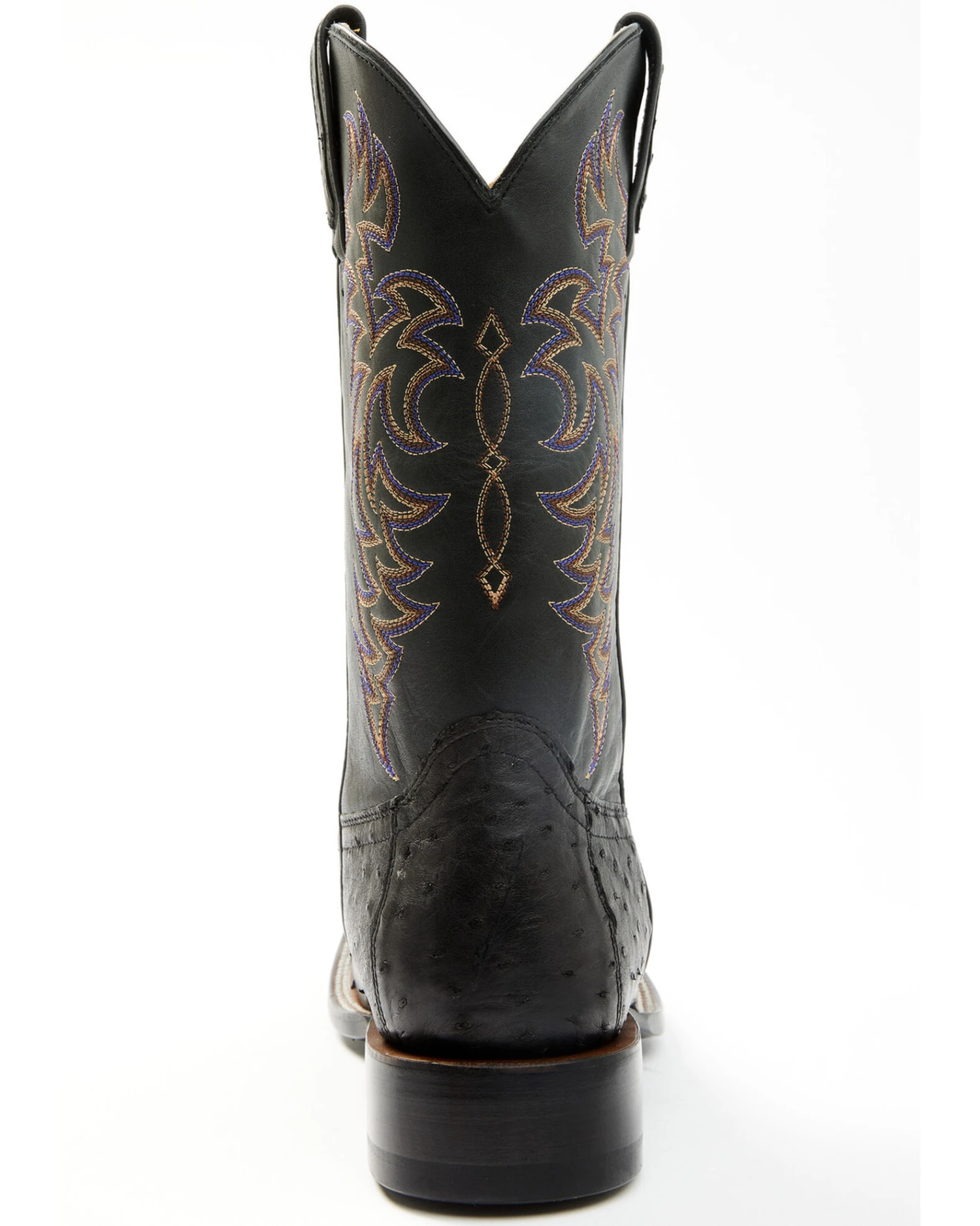 Cody James Men's Exotic Full-Quill Ostrich Western Boots - Broad Square Toe 2 Cody James Men's Exotic Full-Quill Ostrich Western Boots - Broad Square Toe - Image 2
