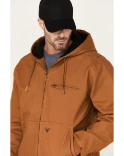 Hawx Men's Pro Hooded Bomber Jacket