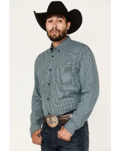 Cody James Men's Small Plaid Button Down Western Shirt -Men's Western Denim Store 2000374006 300 P1