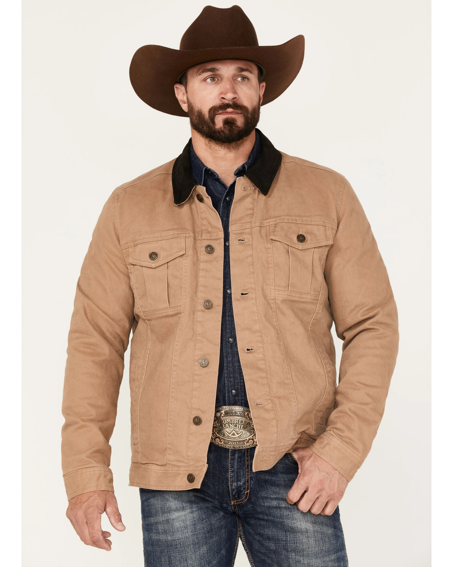 Cody James Men's Ozark Washed Rancher Jacket 4 Cody James Men's Ozark Washed Rancher Jacket - Image 4
