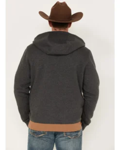 Kimes Ranch Men's Ogden 1/4 Button Hooded Pullover -Men's Western Denim Store 2000377177 022 P4