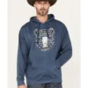Cowboy Hardware Men's Tough As Nails Skull Graphic Hooded Sweatshirt