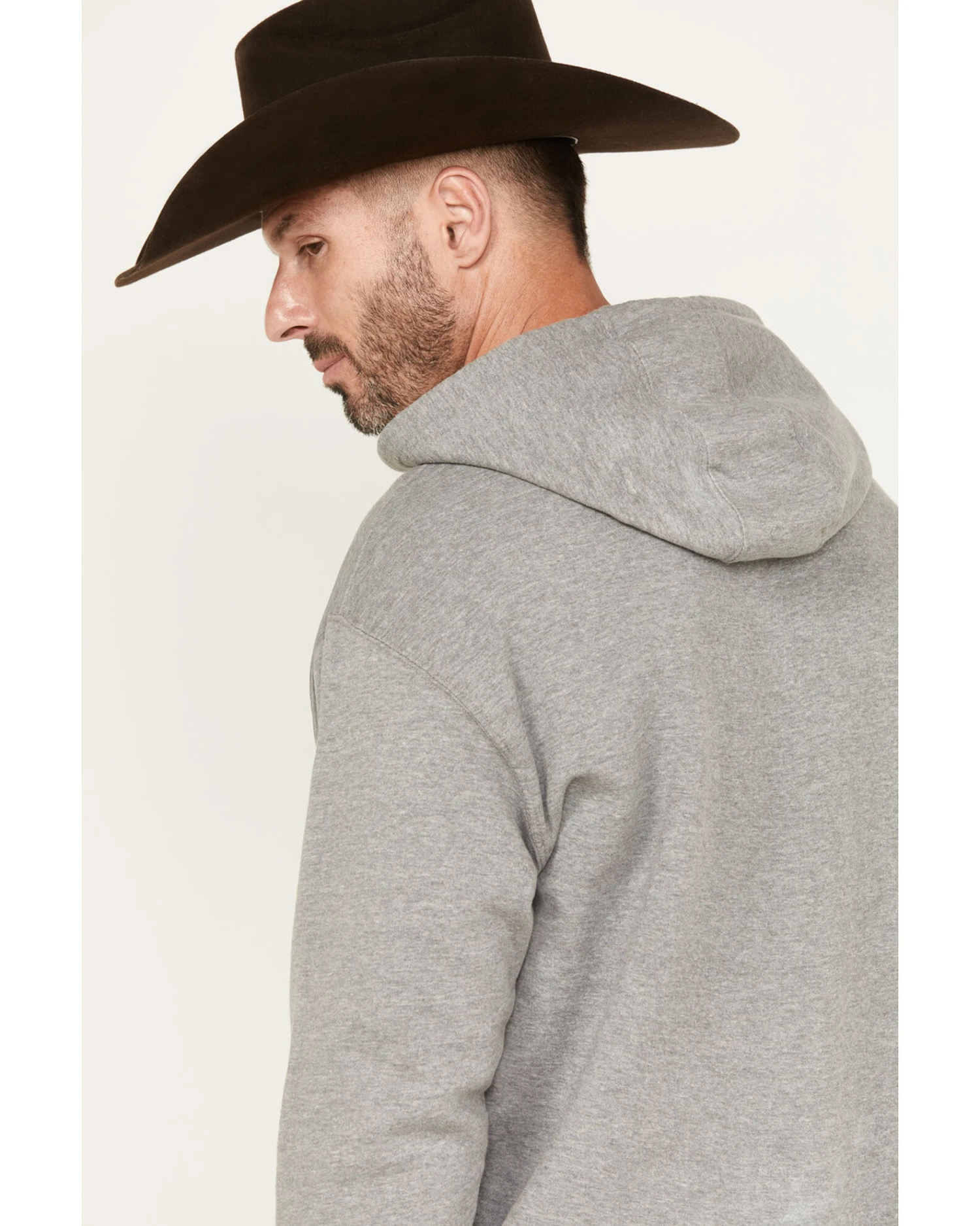 Cowboy Hardware Men's Freedom Is Never Free Graphic Hooded Sweatshirt 2 Cowboy Hardware Men's Freedom Is Never Free Graphic Hooded Sweatshirt - Image 2