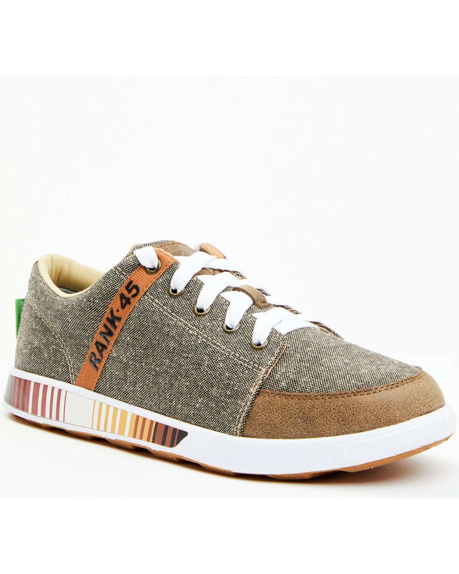 RANK 45 Men's Low Top Casual Shoe - Round Toe 5 RANK 45 Men's Low Top Casual Shoe - Round Toe - Image 5