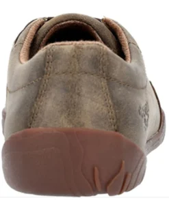 Georgia Boot Men's Cedar Falls Wallabe Lace-Up Shoe - Moc Toe -Men's Western Denim Store 2000379133 200 P5