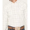 Blue Ranchwear Men's Twill Long Sleeve Pearl Snap Work Shirt
