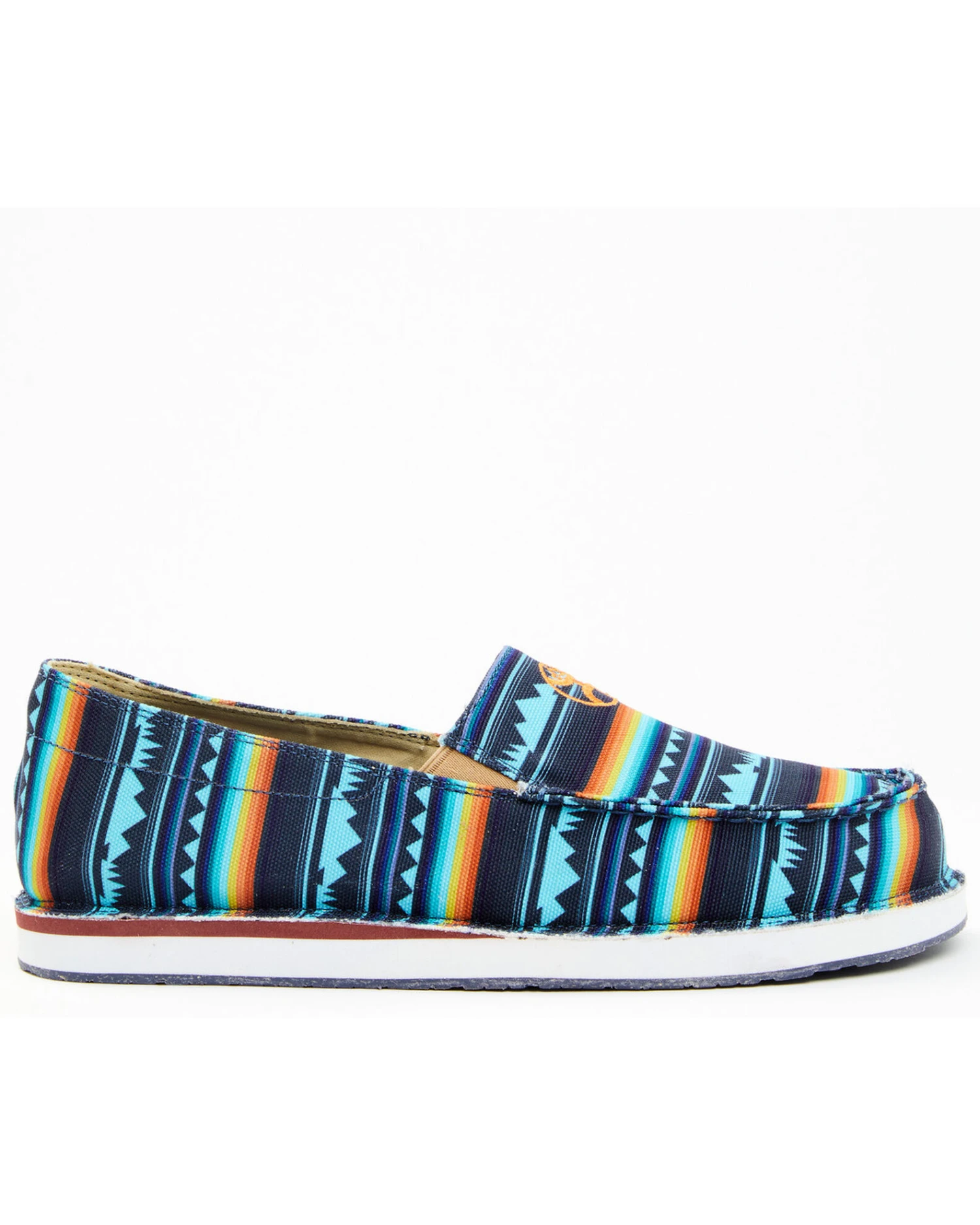 Twisted X Men's Hooey Slip-On Geo Serape Casual Shoes - Moc Toe 6 Twisted X Men's Hooey Slip-On Geo Serape Casual Shoes - Moc Toe - Image 6