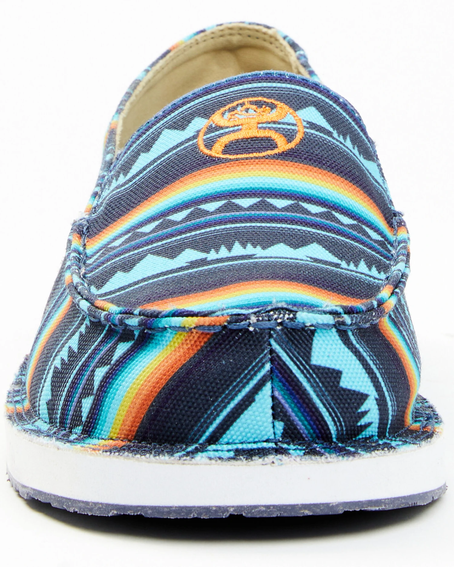Twisted X Men's Hooey Slip-On Geo Serape Casual Shoes - Moc Toe 2 Twisted X Men's Hooey Slip-On Geo Serape Casual Shoes - Moc Toe - Image 2