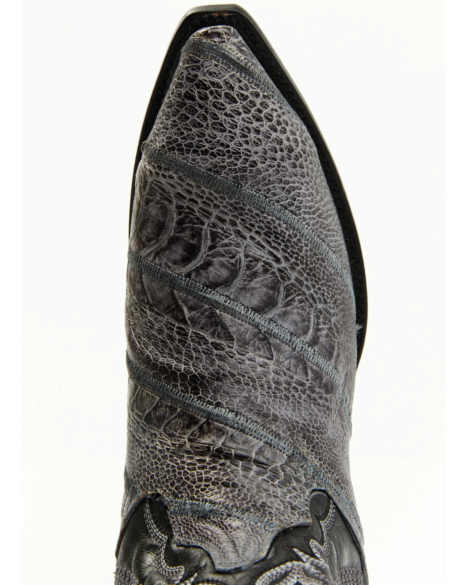 Dan Post Men's Exotic Ostrich Leg Western Boots - Snip Toe 4 Dan Post Men's Exotic Ostrich Leg Western Boots - Snip Toe - Image 4