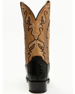 Dan Post Men's Ostrich Leg Exotic Western Boot - Snip Toe -Men's Western Denim Store 2000381785 001 P5