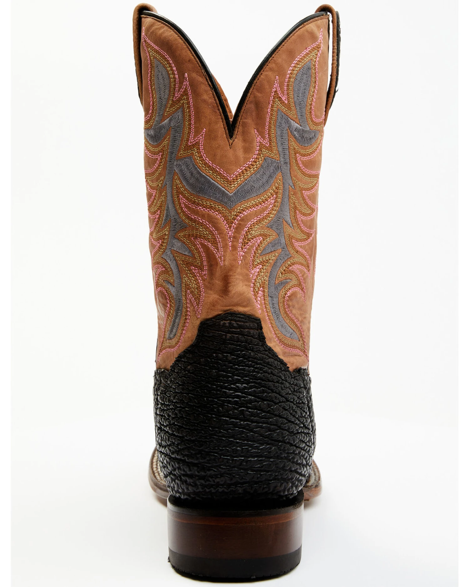 Dan Post Men's Exotic Shark Western Boots - Broad Square Toe 5 Dan Post Men's Exotic Shark Western Boots - Broad Square Toe - Image 5