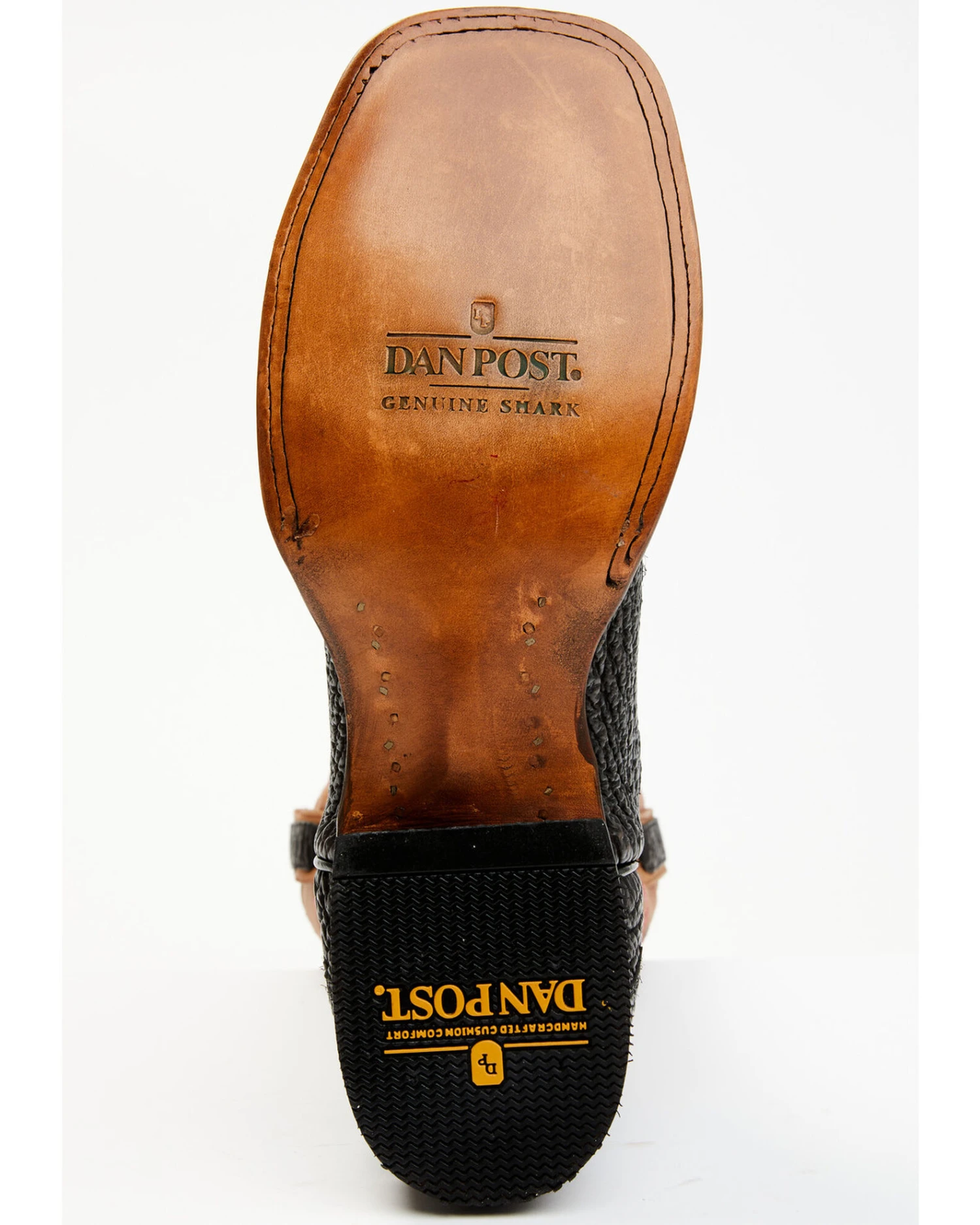 Dan Post Men's Exotic Shark Western Boots - Broad Square Toe 3 Dan Post Men's Exotic Shark Western Boots - Broad Square Toe - Image 3