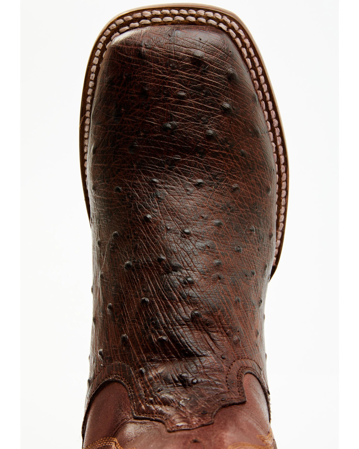 Dan Post Men's Exotic Full Quill Ostrich Western Boots - Broad Square Toe 2 Dan Post Men's Exotic Full Quill Ostrich Western Boots - Broad Square Toe - Image 2