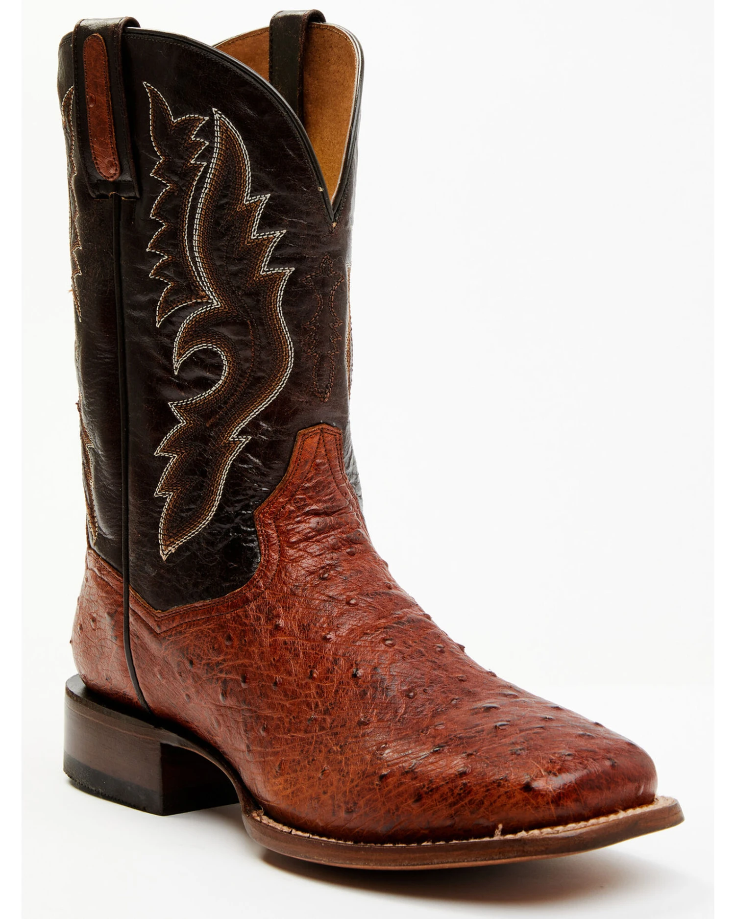 Dan Post Men's Exotic Full-Quill Ostrich Western Boots - Broad Square Toe 4 Dan Post Men's Exotic Full-Quill Ostrich Western Boots - Broad Square Toe - Image 4