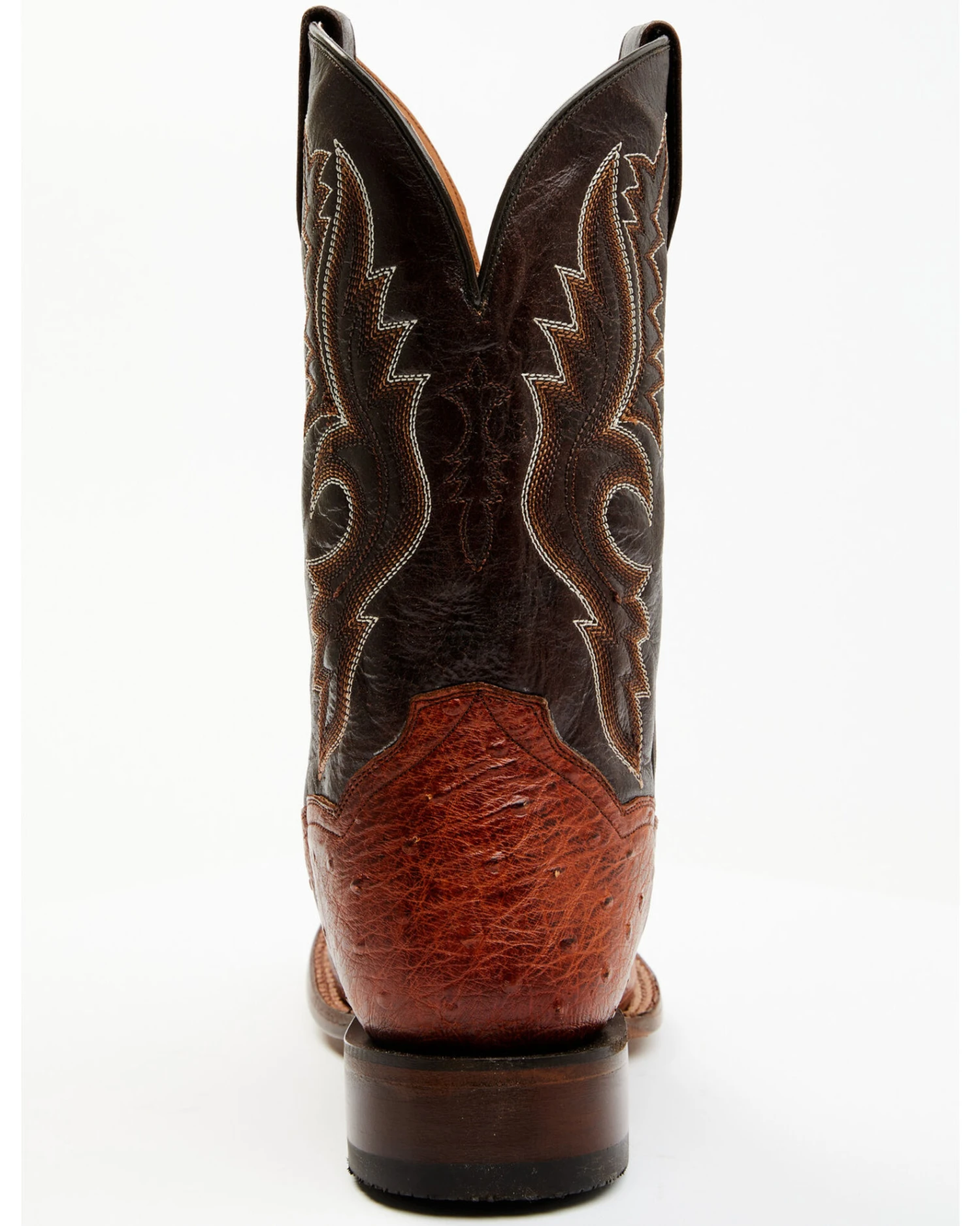 Dan Post Men's Exotic Full-Quill Ostrich Western Boots - Broad Square Toe 6 Dan Post Men's Exotic Full-Quill Ostrich Western Boots - Broad Square Toe - Image 6