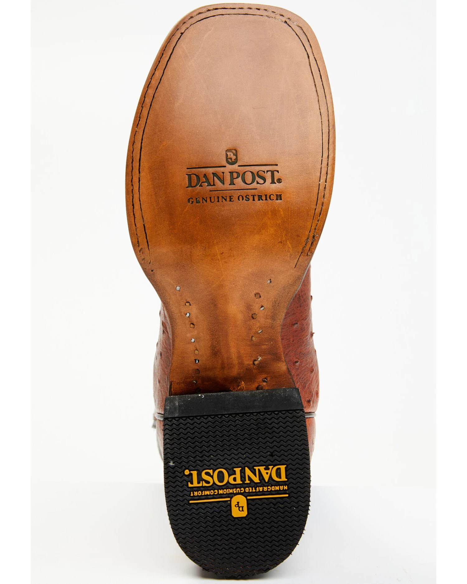 Dan Post Men's Exotic Full-Quill Ostrich Western Boots - Broad Square Toe 2 Dan Post Men's Exotic Full-Quill Ostrich Western Boots - Broad Square Toe - Image 2