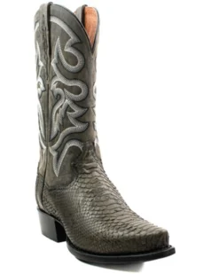Dan Post Men's Exotic Python Western Boots - Snip Toe 12 Dan Post Men's Exotic Python Western Boots - Snip Toe -Men's Western Denim Store 2000382250 020 P1