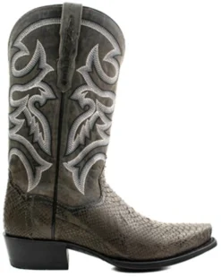 Dan Post Men's Exotic Python Western Boots - Snip Toe 11 Dan Post Men's Exotic Python Western Boots - Snip Toe -Men's Western Denim Store 2000382250 020 P2
