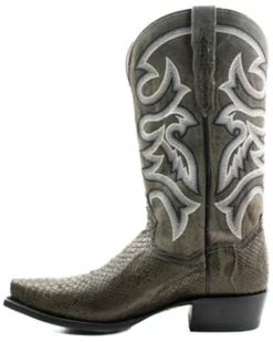 Dan Post Men's Exotic Python Western Boots - Snip Toe 10 Dan Post Men's Exotic Python Western Boots - Snip Toe -Men's Western Denim Store 2000382250 020 P3
