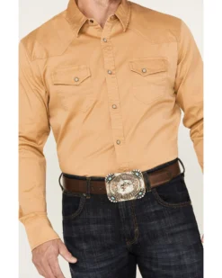Blue Ranchwear Men's Twill Long Sleeve Work Snap Shirt -Men's Western Denim Store 2000382806 720 P3