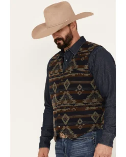 Cody James Men's Dakota Southwestern Jacquard Vest -Men's Western Denim Store 2000383181 200 P2