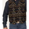Cody James Men's Dakota Southwestern Jacquard Vest