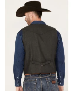 Moonshine Spirit Men's Drifter Herringbone Vest -Men's Western Denim Store 2000383183 020 P4