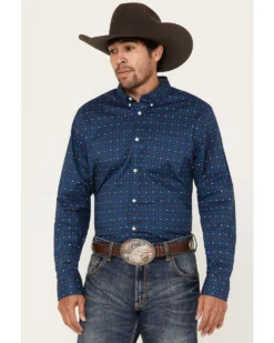 Cody James Men's 2nd Round Geo Print Long Sleeve Button-Down Western Shirt 6 Cody James Men's 2nd Round Geo Print Long Sleeve Button-Down Western Shirt -Men's Western Denim Store 2000383200 401 P1