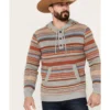 Pendleton Men's Medallion Striped Hooded Pullover