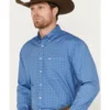 Cinch Men's ARENAFLEX Geo Print Long Sleeve Button Down Western Shirt