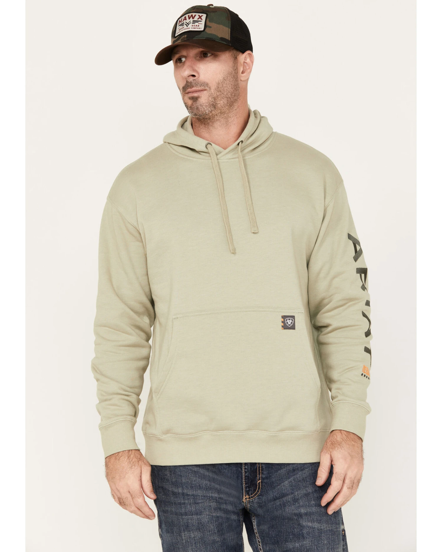 Ariat Men's Rebar Graphic Hooded Sweatshirt 3 Ariat Men's Rebar Graphic Hooded Sweatshirt - Image 3