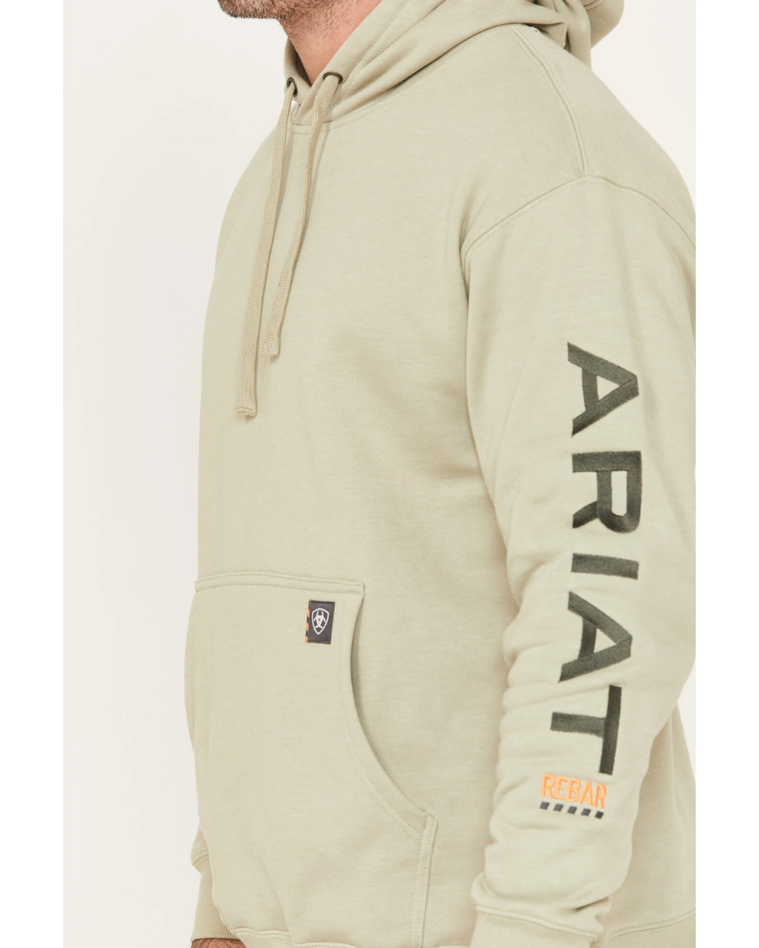 Ariat Men's Rebar Graphic Hooded Sweatshirt 4 Ariat Men's Rebar Graphic Hooded Sweatshirt - Image 4