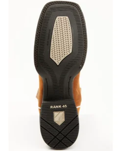 RANK 45 Men's Warrior Xero Gravity Western Performance Boots - Broad Square Toe -Men's Western Denim Store 2000385056 400 P7