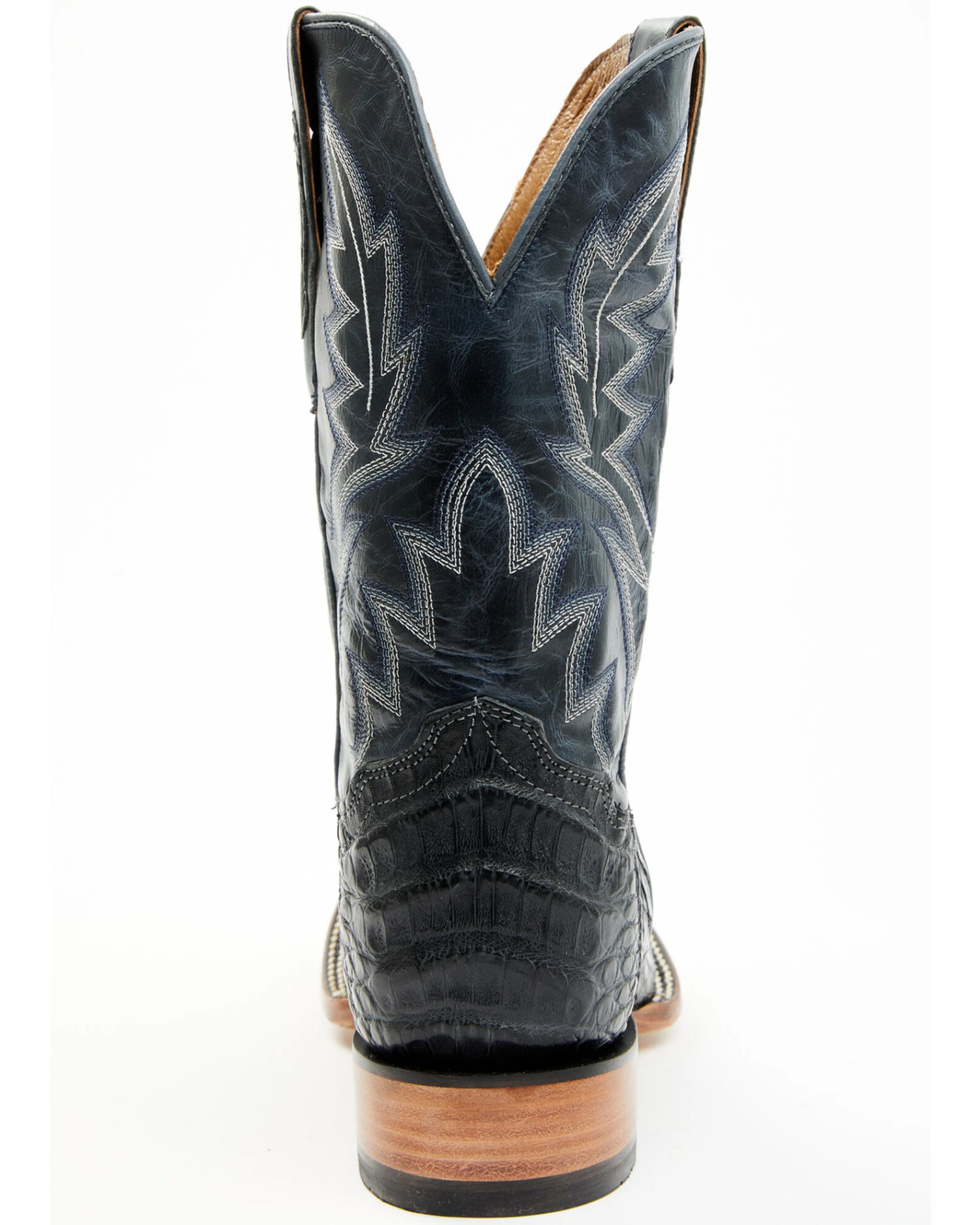 Cody James Men's Exotic Caiman Belly Western Boots - Broad Square Toe 3 Cody James Men's Exotic Caiman Belly Western Boots - Broad Square Toe - Image 3