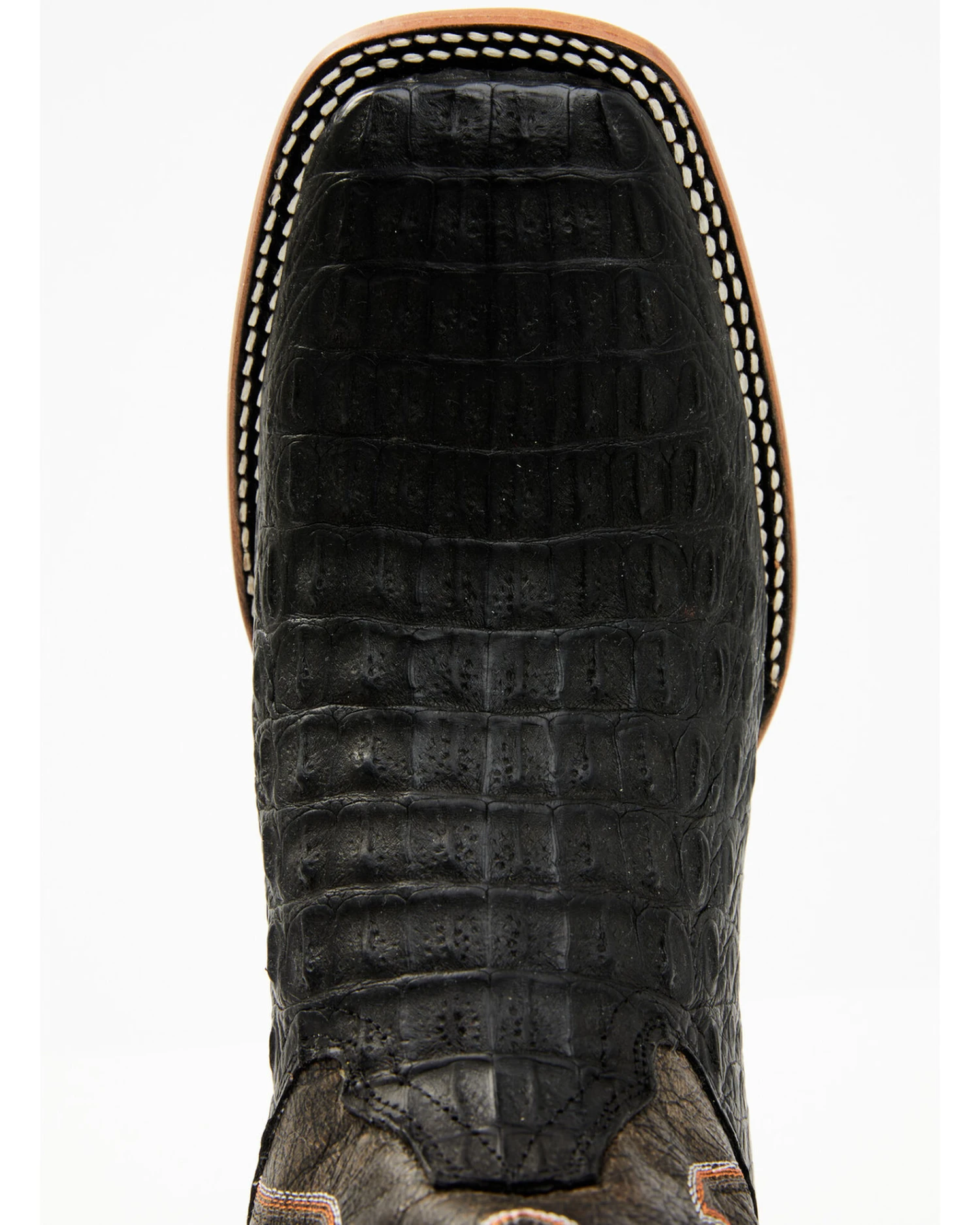 Cody James Men's Exotic Caiman Belly Western Boots - Broad Square Toe 1 Cody James Men's Exotic Caiman Belly Western Boots - Broad Square Toe