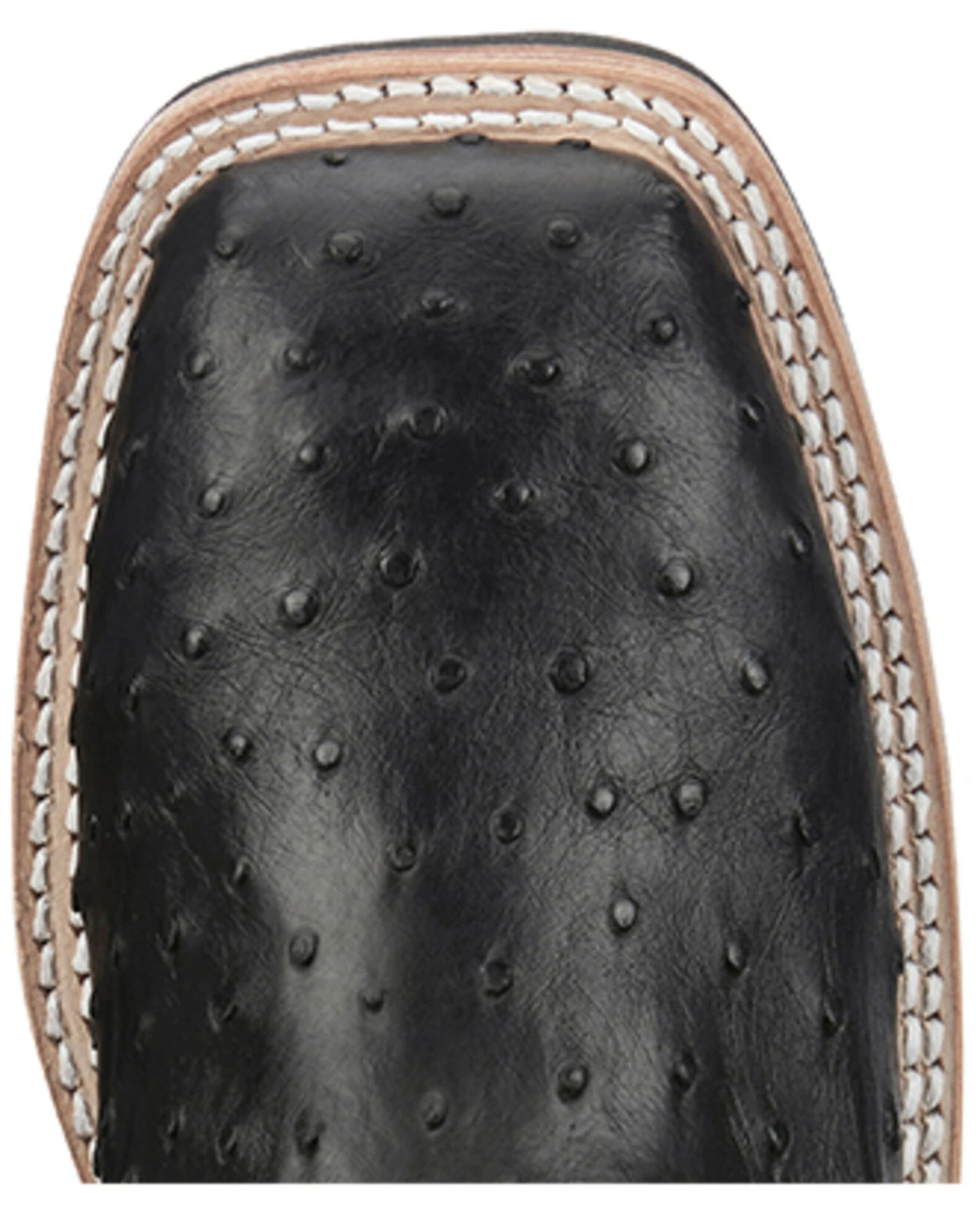 Justin Men's Drover Exotic Full Quill Ostrich Western Boots - Broad Square Toe 6 Justin Men's Drover Exotic Full Quill Ostrich Western Boots - Broad Square Toe - Image 6