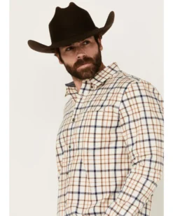 Brothers & Sons Men's Alva Plaid Print Short Sleeve Button-Down Western Shirt 6 Brothers & Sons Men's Alva Plaid Print Short Sleeve Button-Down Western Shirt -Men's Western Denim Store 2000385997 100 P2